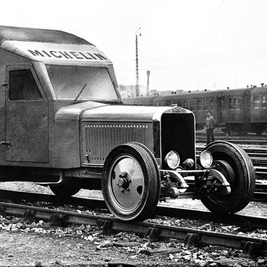 Prototype Micheline type 5, París-Deauville, 1931 | Fotograaf onbekend/Wikimedia Commons
