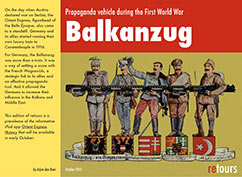 Propaganda vehicle during the First World War