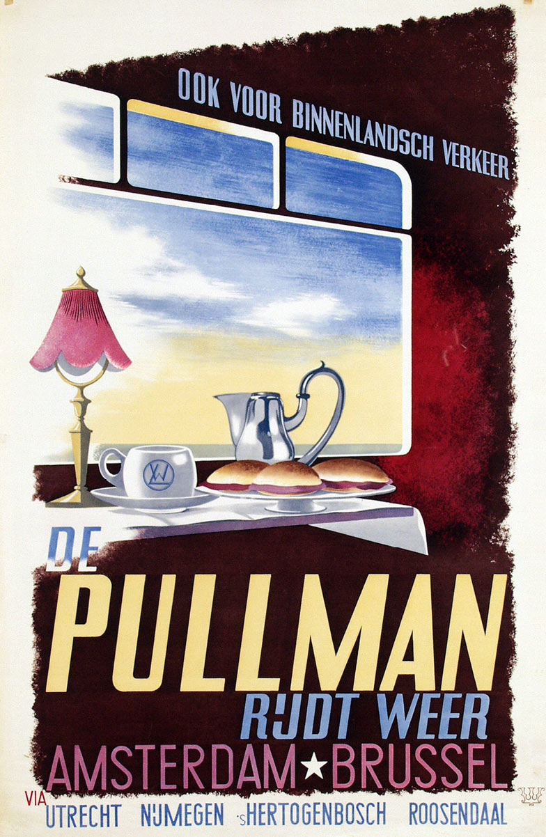 De Pullman rijdt weer | Fedde Weidema, 1945