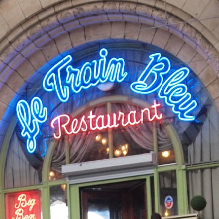 Restaurant Le Train Bleu in Gare de Lyon, 2012 | Foto: Arjan den Boer