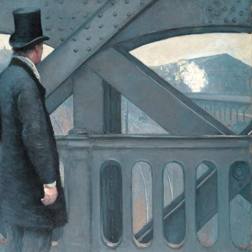 Le Pont de l'Europe, Gustave Caillebotte, 1877 | Kimbell Art Museum, Fort Worth, Texas