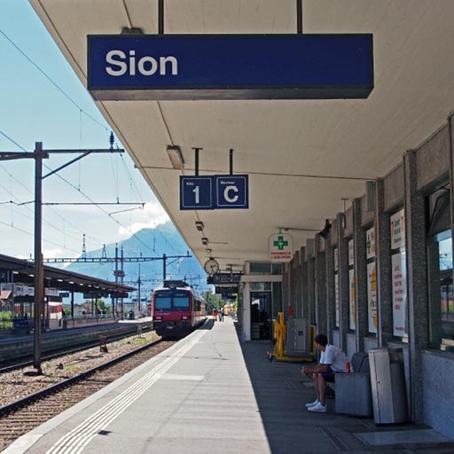 Station Sion, 2012 | Foto: Arjan den Boer