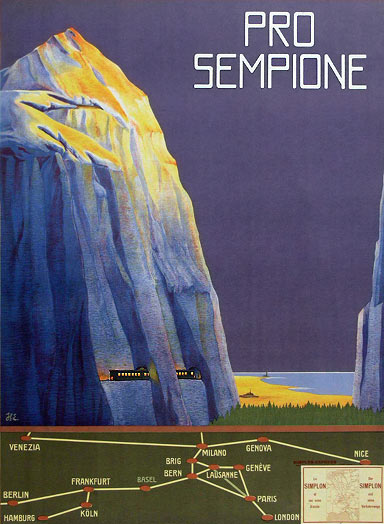 Affiche Pro Sempione | Hans Eggimann, 1913