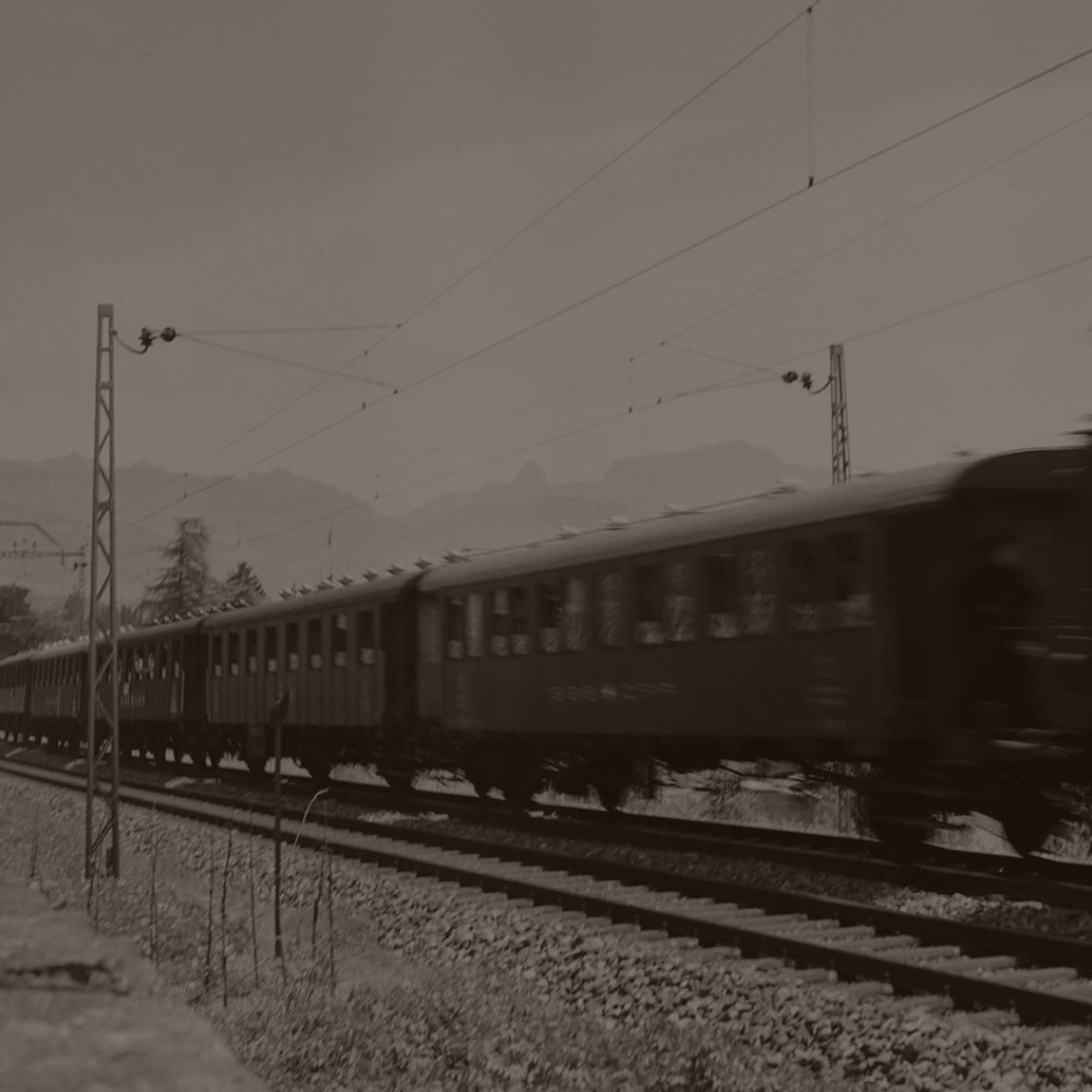 Simplon-lijn in het Rhônedal, 1950 | Foto: Jack Birns