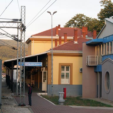 Station Dimitrovgrad, Servië | Foto: Arjan den Boer, 2012