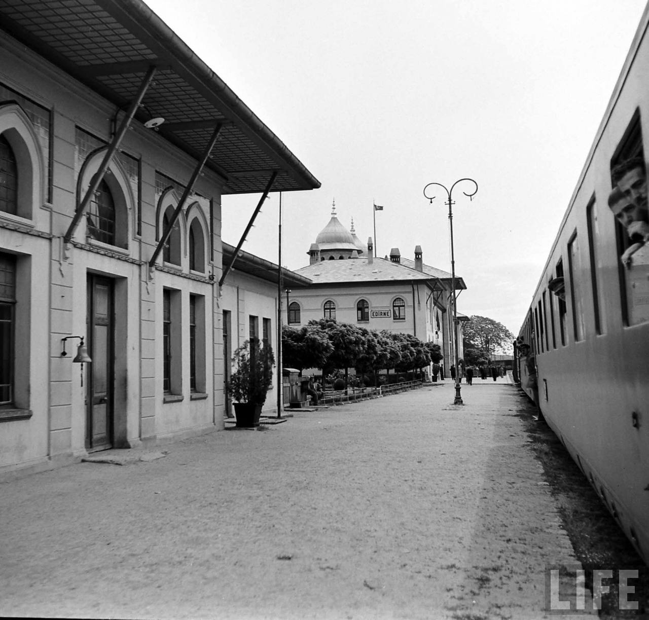 Station Edirne | Foto: Jack Birns, 1950