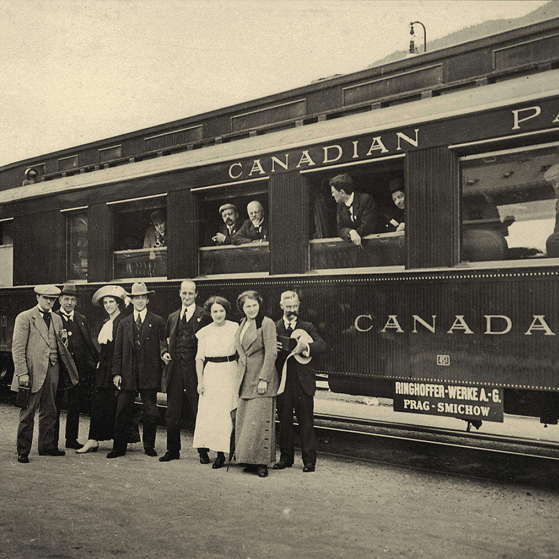 Rijtuig Canada in Oostenrijk, 1912 | Canadian Pacific Archives