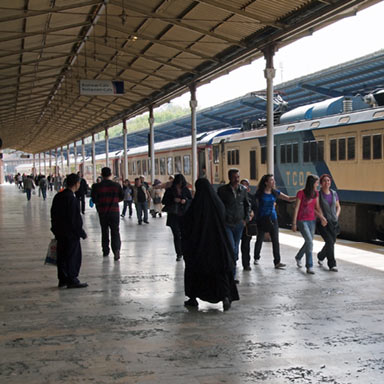 Bosporus Express op het Sirkeci-station | Foto: Arjan den Boer, 2010