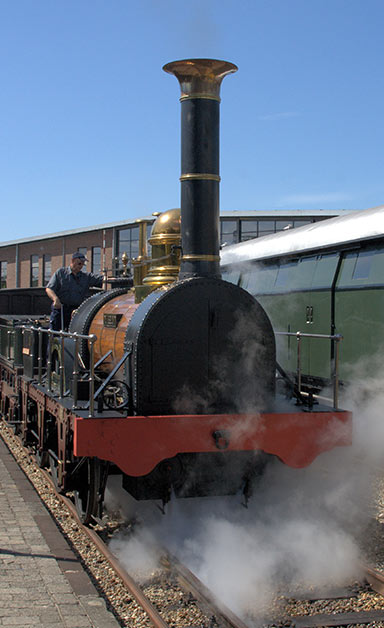 Locomtief de Arend in het Spoorwegmuseum | Foto: Quistnix/Wikimedia Commons CC-BY-SA