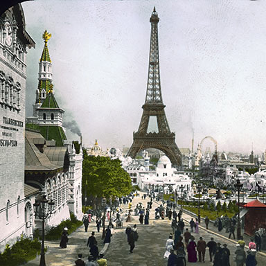 Toverlantaarndia Trocadéro, 1900 | Onbekende fotograaf (Brooklyn Museum)