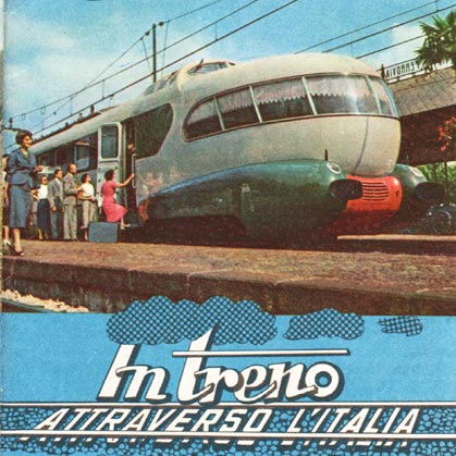 Brochure Per trein door Italië, FS ca. 1953  | collectie Arjan den Boer