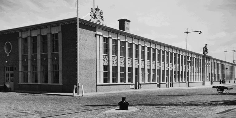 New Hoek van Holland Haven terminal, c. 1950 | Rijksvoorlichtingsdienst (Nationaal Archief)